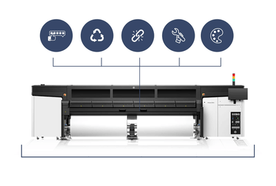 What are 5 advantages of HP Latex Printing over UV Printing?