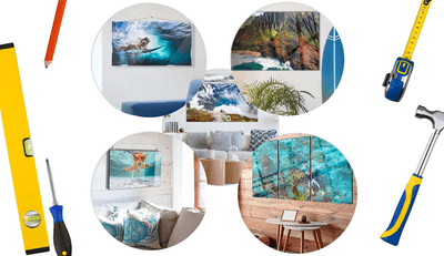 How to Mount & Hang Acrylic Prints - 5 Simple Effective Methods