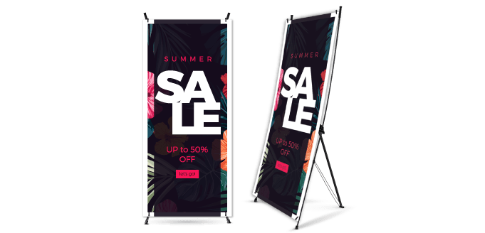 X Banner Stand