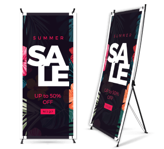 X Banner Stand