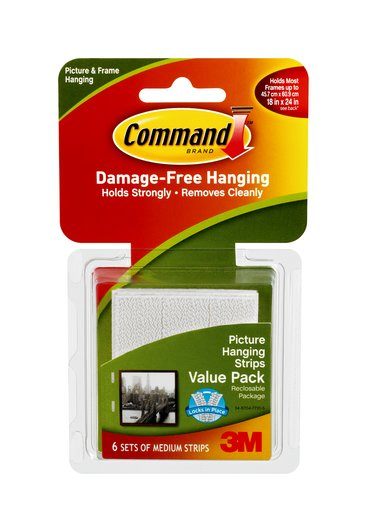 3m comand strips damage free hanging