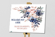 multilingual wedding sign