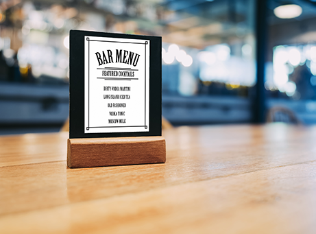 bar sign