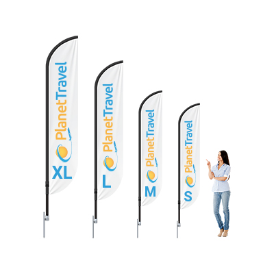 feather banners that are custom printed